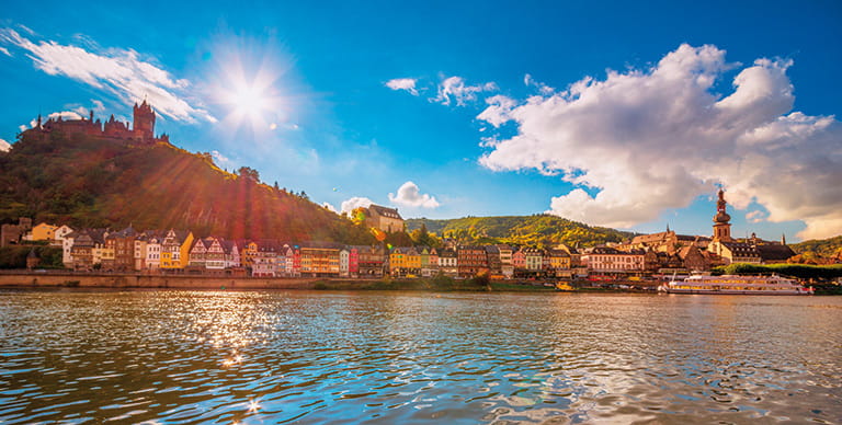Reichsburg Castle in Cochem, Germany